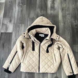 Steve Madden winter coat with hood. Brand new, never worn.